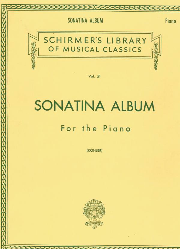 SONATINA ALBUM For the Piano | Music Cola