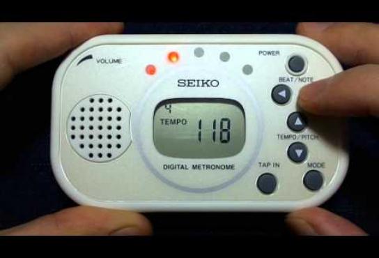 Embedded thumbnail for HD SEIKO DM100 digital metronome