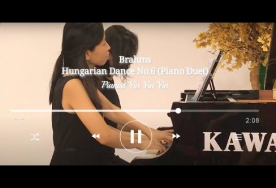 Embedded thumbnail for 2018 第二十屆香港 - 亞洲鋼琴公開賽 - 亞洲第二名 Brahms - Hungarian Dance No.6 (Piano Duet)