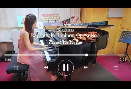 Embedded thumbnail for Brahms - Rhapsody in B minor, Op.79 No.1 (Silver Award for two international competitions)